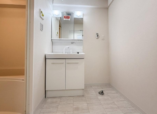 相模原市中央区相模原2丁目の中古マンションの洗面化粧台の写真