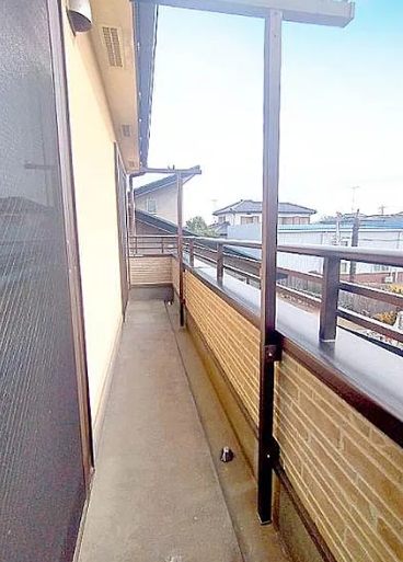 相模原市中央区田名の中古戸建てのバルコニーの写真