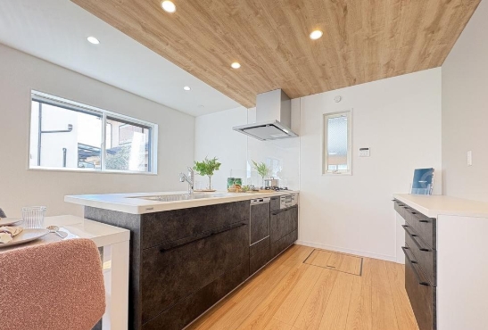 相模原市中央区横山2丁目の新築戸建てのキッチンの写真