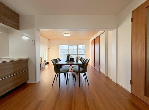 相模原市緑区元橋本町の中古マンションのダイニングの写真