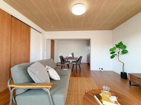 相模原市緑区元橋本町の中古マンションのリビングの写真