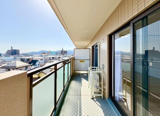 相模原市緑区西橋本1丁目の中古マンションのバルコニーの写真