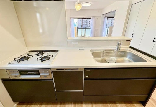 相模原市緑区西橋本1丁目の中古マンションのキッチンの写真