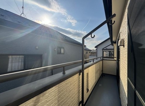 相模原市緑区田名の中古戸建てのバルコニーの写真