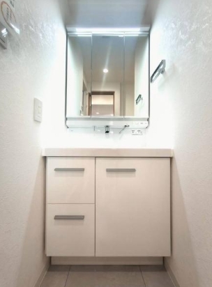 相模原市南区東林間3丁目の中古マンションの洗面化粧台の写真