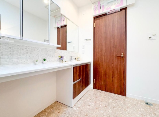 相模原市南区御園3丁目の中古戸建ての洗面化粧台2Fの写真