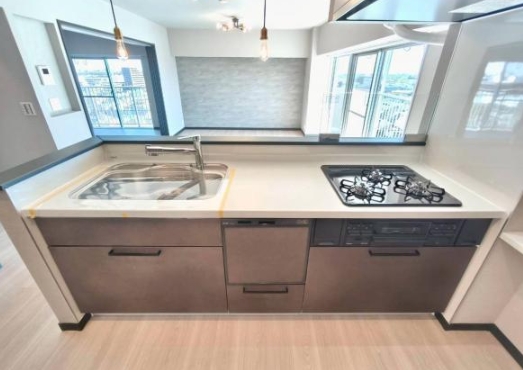 相模原市南区大野台6丁目の中古マンションのキッチンの写真