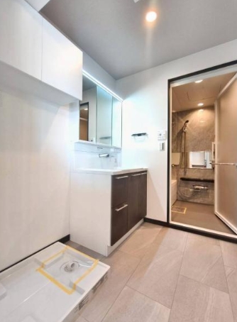 相模原市南区大野台6丁目の中古マンションの洗濯機置場の写真