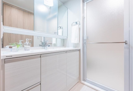 相模原市南区相模大野7丁目の中古マンションの洗面化粧台の写真