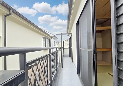 相模原市南区相武台２丁目の中古戸建てのバルコニーの写真