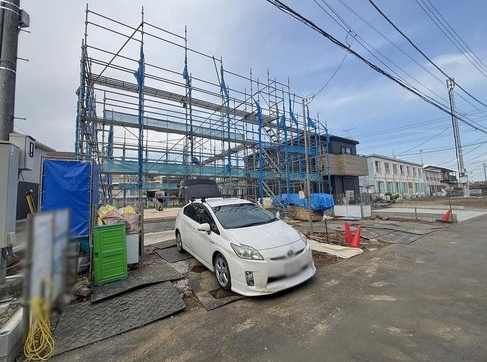 八王子市東中野の新築戸建て2号棟の外観の写真