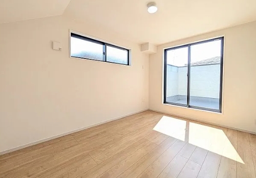 八王子市富士見町の新築戸建て1号棟の洋室1の写真