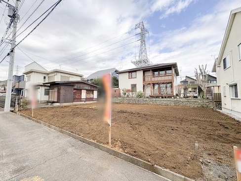 八王子市富士見町の新築戸建て1号棟の外観の写真