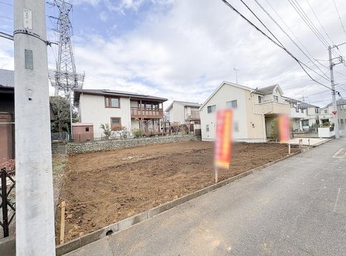 八王子市富士見町の新築戸建て1号棟の外観の写真