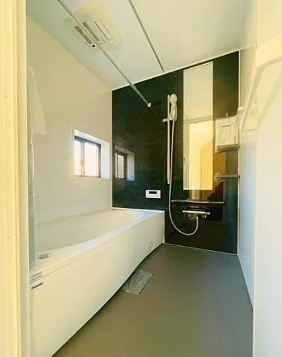 八王子市石川町の新築戸建て1号棟のバスルームの写真