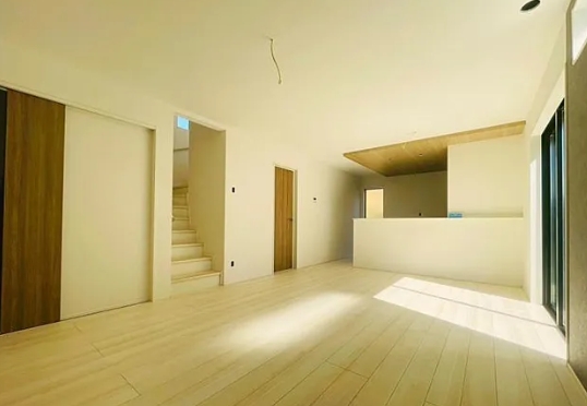 八王子市石川町の新築戸建て1号棟のダイニングの写真