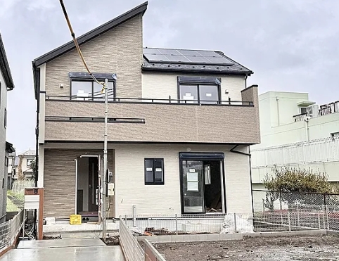 八王子市石川町の新築戸建て12号棟の外観の写真