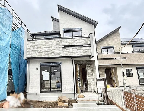 八王子市石川町の新築戸建て13号棟の外観の写真