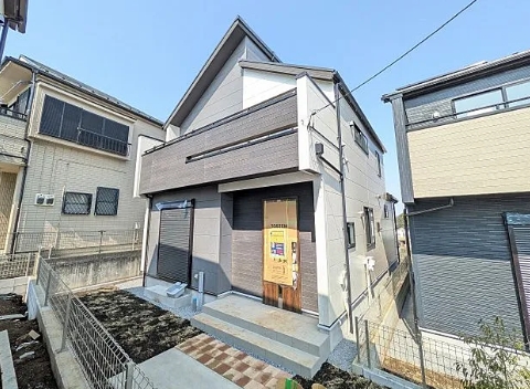 八王子市石川町の新築戸建て2号棟の外観の写真