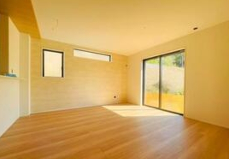 八王子市石川町の新築戸建て2号棟のリビングの写真