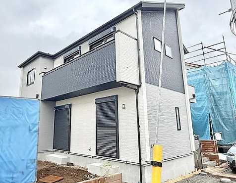 八王子市石川町の新築戸建て3号棟の外観の写真