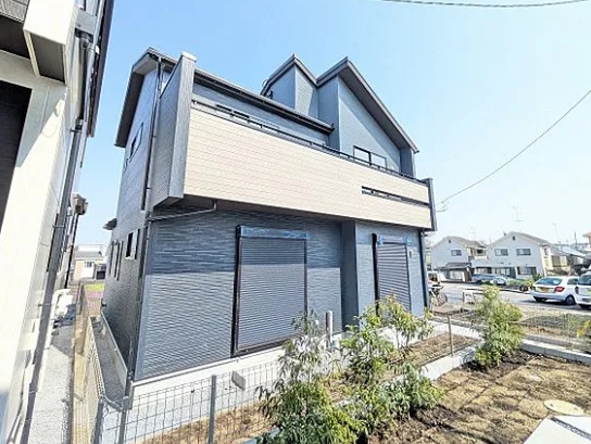 八王子市石川町の新築戸建て3号棟の外観の写真