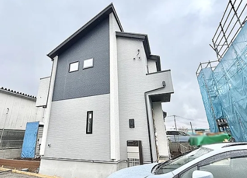 八王子市石川町の新築戸建て3号棟の外観の写真