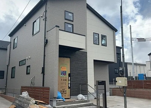 八王子市石川町の新築戸建て6号棟の外観の写真