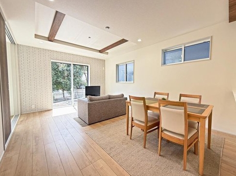 八王子市石川町の新築戸建て9号棟のダイニングの写真