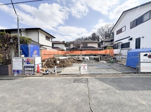 八王子市北野台2丁目の新築戸建ての外観の写真