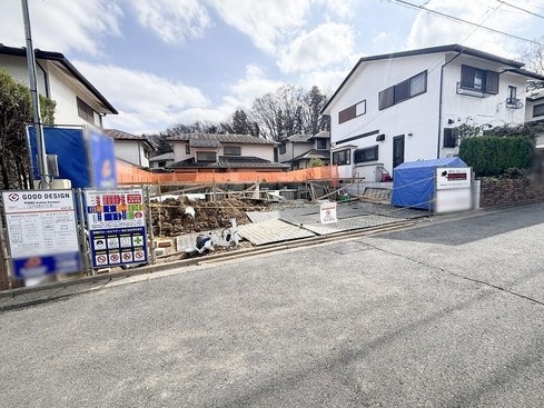 八王子市北野台2丁目の新築戸建ての外観の写真