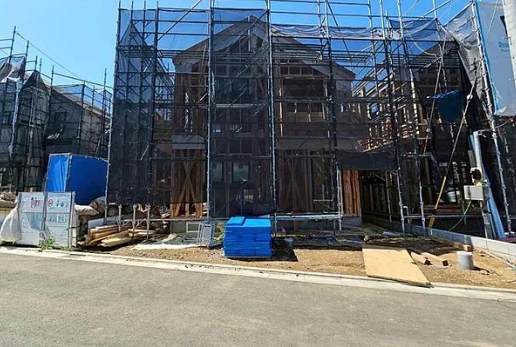 八王子市小比企町の新築戸建て2号棟の外観の写真