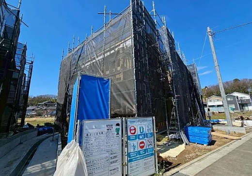 八王子市小比企町の新築戸建て2号棟の外観の写真