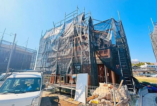 八王子市小比企町の新築戸建て3号棟の外観の写真