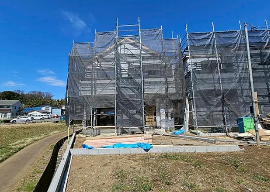 八王子市小比企町の新築戸建て4号棟の外観の写真