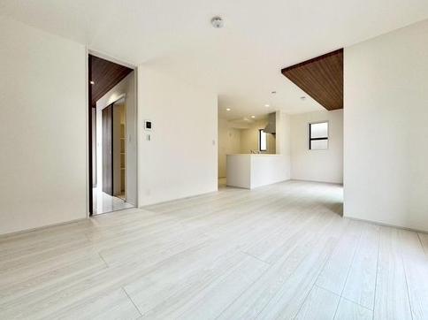 八王子市久保山町の新築戸建てのダイニングの写真