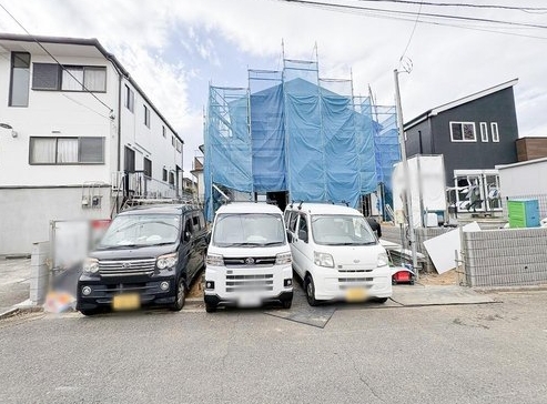 八王子市丸山町の新築戸建ての外観の写真