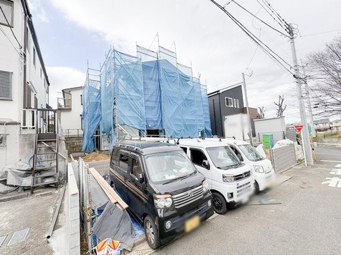八王子市丸山町の新築戸建ての外観の写真