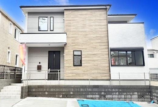 八王子市めじろ台3丁目の新築戸建ての外観の写真