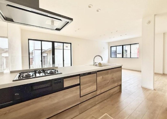 八王子市めじろ台3丁目の新築戸建てのキッチンの写真