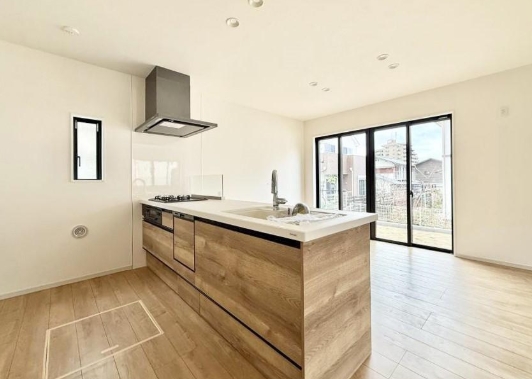 八王子市めじろ台3丁目の新築戸建てのキッチンの写真