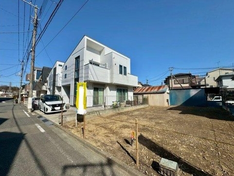 八王子市元横山町の新築戸建ての外観の写真