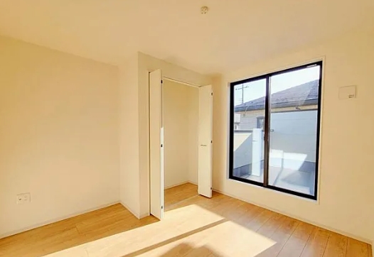 八王子市長房町の新築戸建ての洋室2の写真