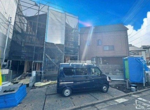 八王子市追分町の新築戸建ての外観の写真