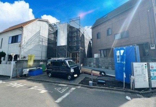八王子市追分町の新築戸建ての外観の写真
