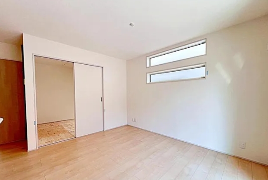 八王子市寺田町の新築戸建て1号棟のリビングの写真