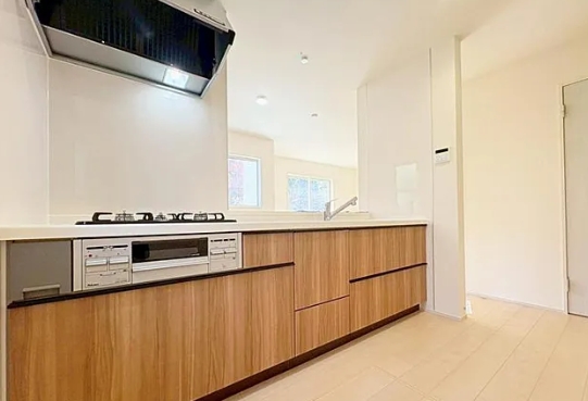 八王子市寺田町の新築戸建て2号棟のキッチンの写真