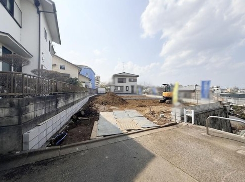 八王子市上野町の新築戸建て2号棟の外観の写真