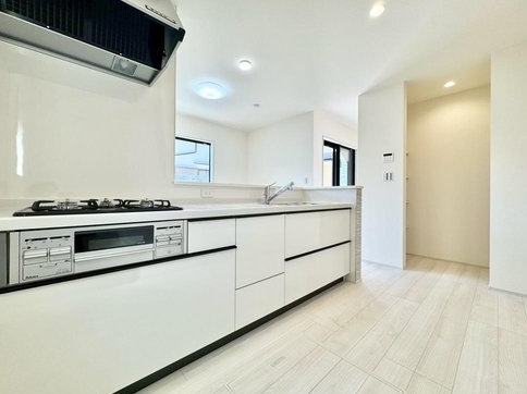 八王子市山田町の新築戸建てのキッチンの写真