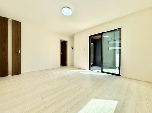 八王子市山田町の新築戸建てのリビングの写真